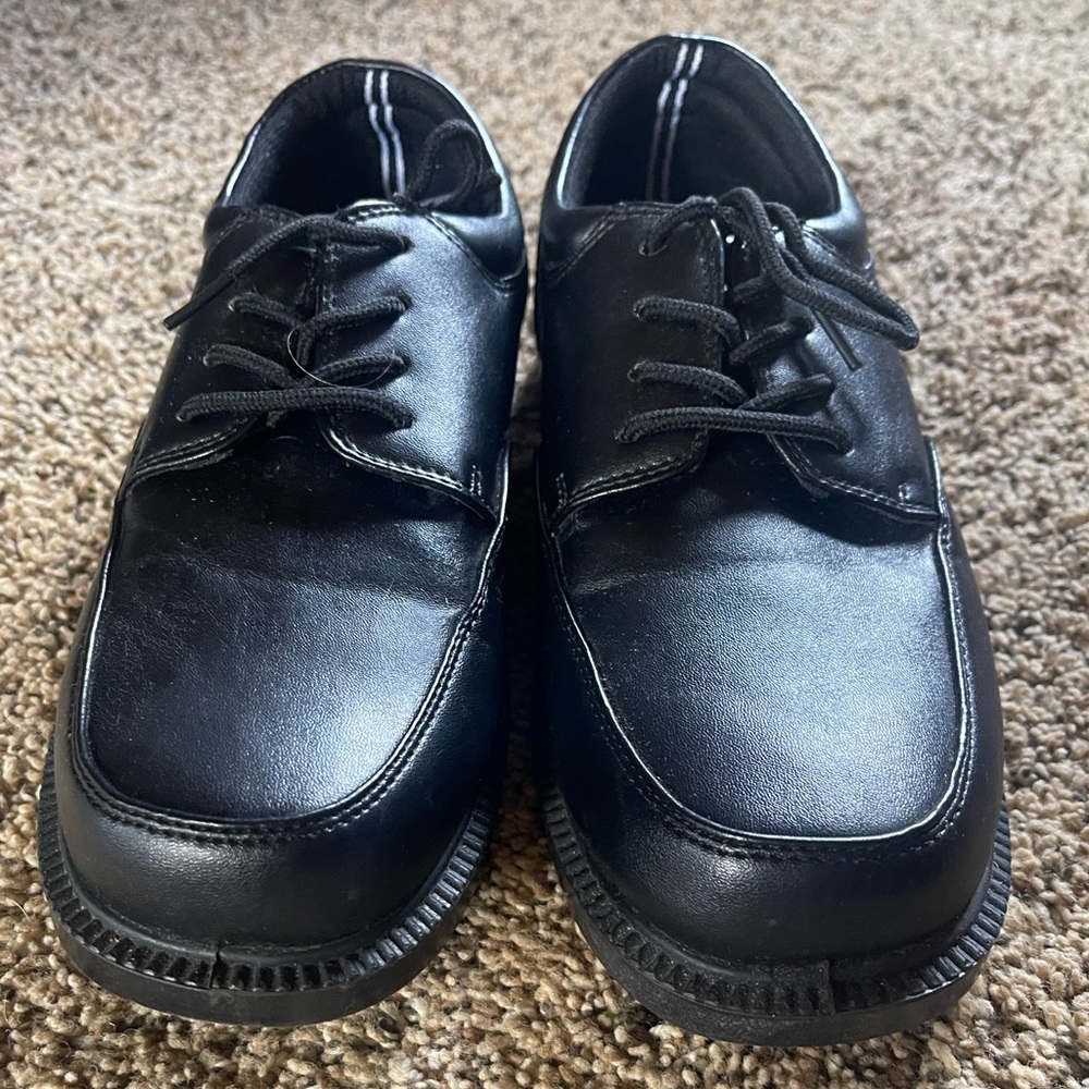Boys black Nautical Dress shoes.  Worn just a few times.